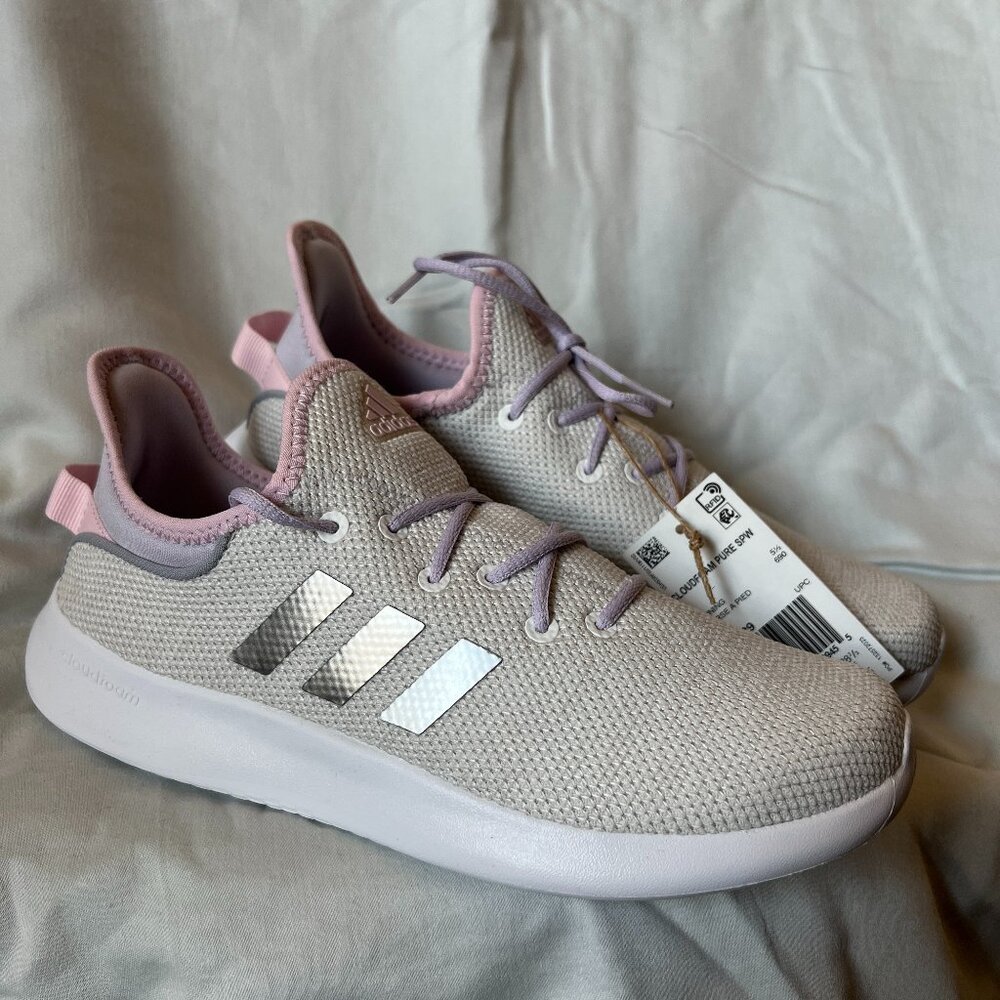 Adidas CloadFoam Pure SPW Running Shoes | Size 6 Kids